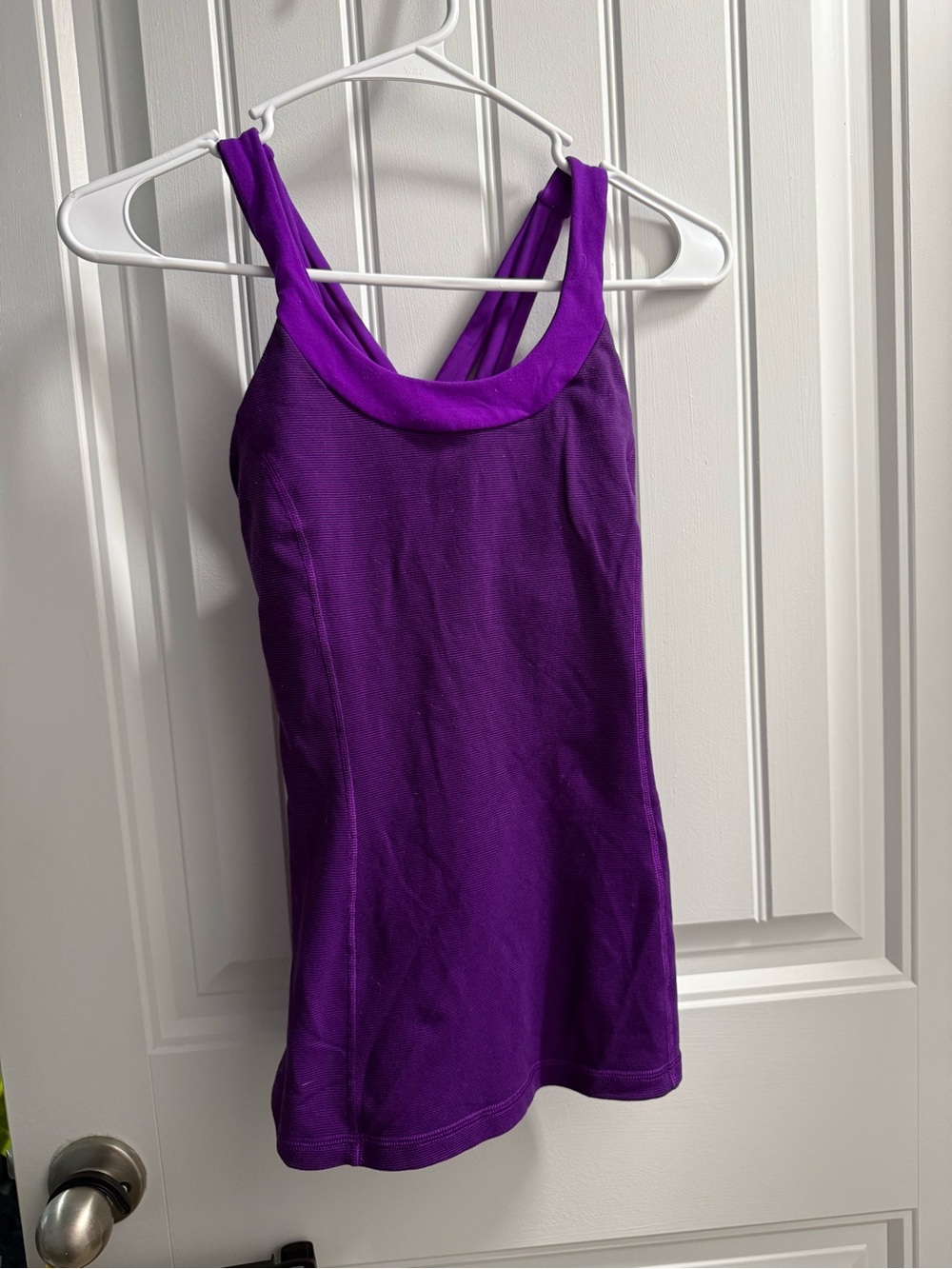 lululemon athletica Purple Racerback Tank Top